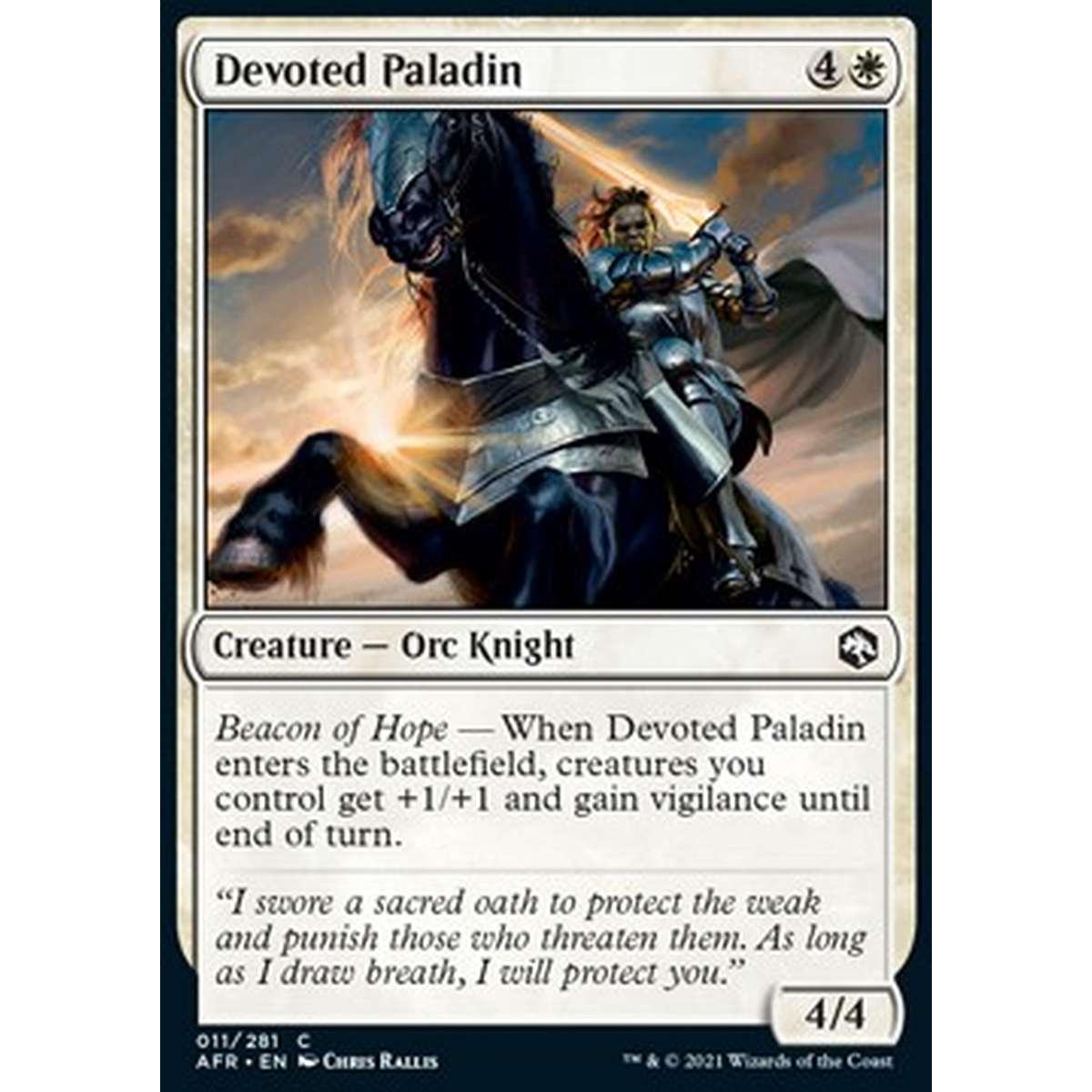 Devoted Paladin - Paladina Devota - [AFR] [NM]