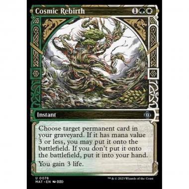 Cosmic Rebirth (V.1) - Cosmic Rebirth (V.1) - [XMAT] [NM] [Foil]