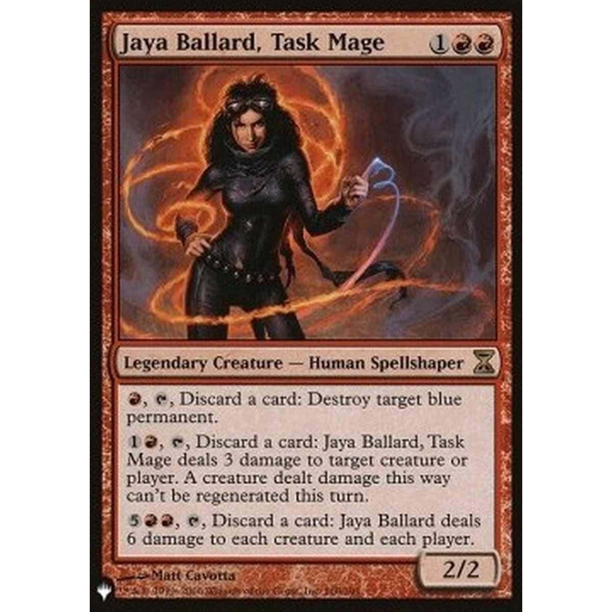Jaya Ballard, Task Mage - Jaya Ballard, Task Mage - [ZNL] [NM]