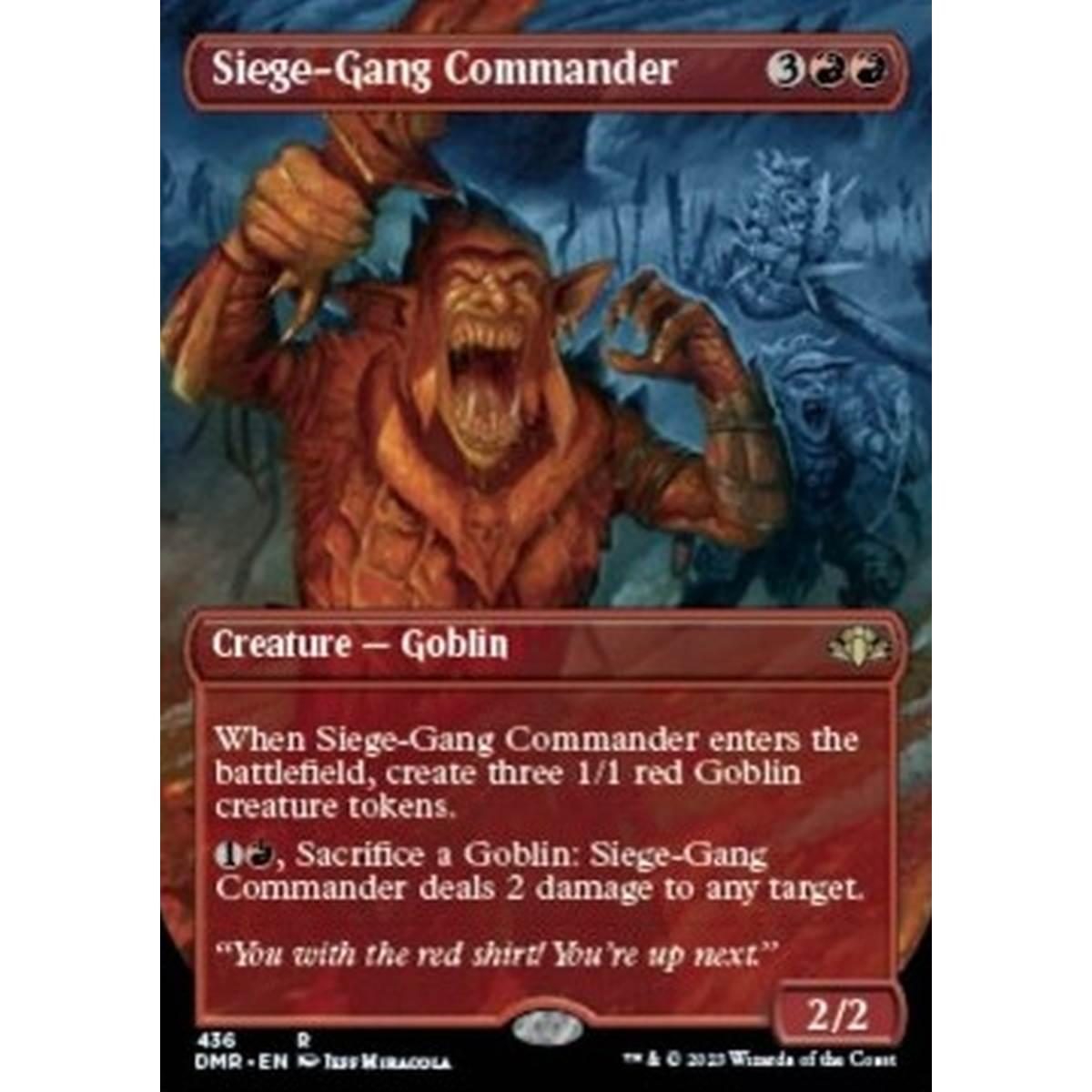 Siege-Gang Commander (V.2) - Siege-Gang Commander (V.2) - [XDMR] [NM]
