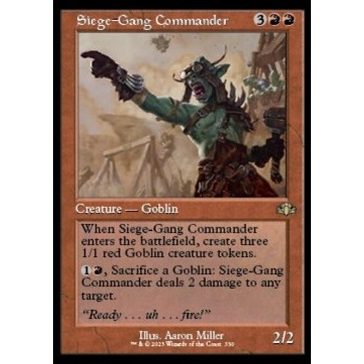Siege-Gang Commander (V.1) - Siege-Gang Commander (V.1) - [XDMR] [NM]