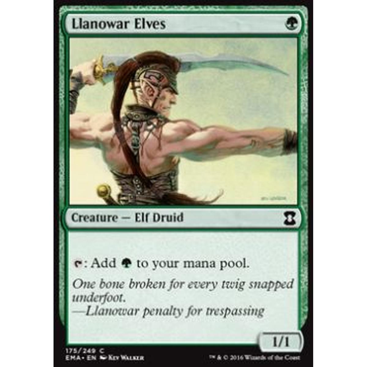 Llanowar Elves - Llanowar Elves - [EMA] [EX]