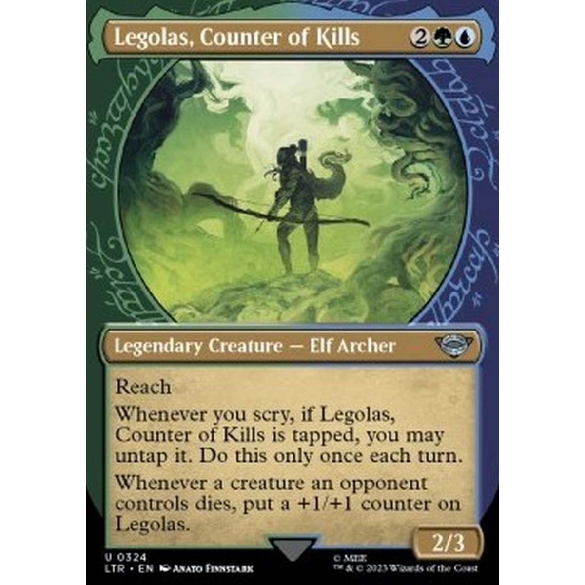 Legolas, Counter of Kills - Legolas, Counter of Kills - [XLTR] [NM] [Foil]
