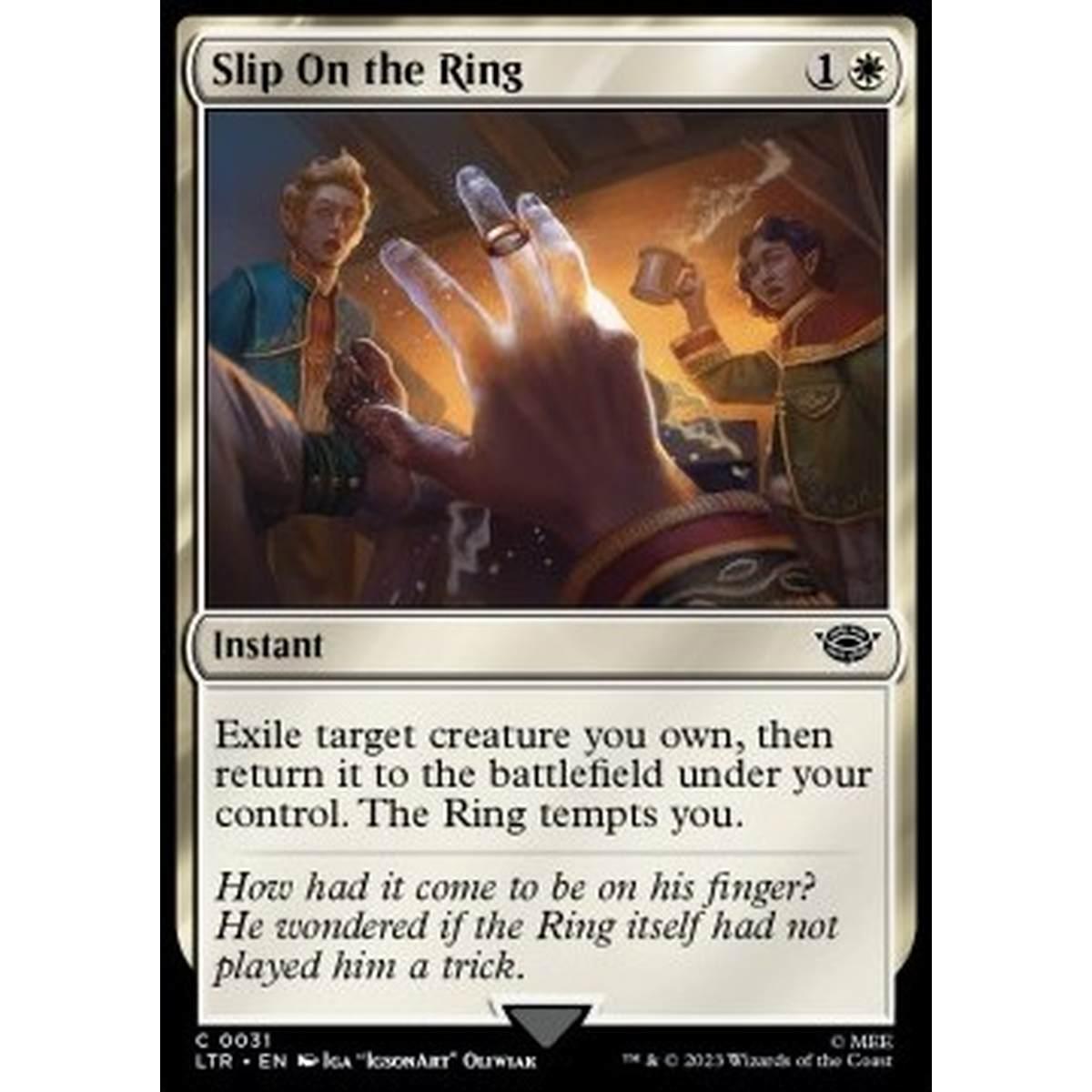 Slip On the Ring - Slip On the Ring - [LTR] [NM] [Foil]