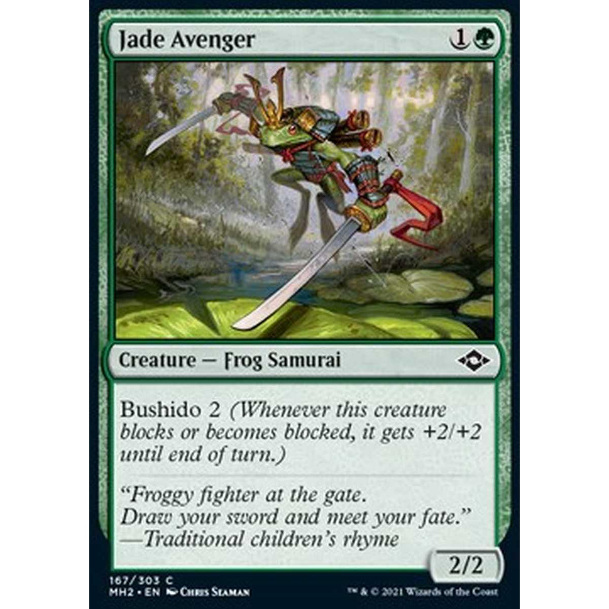 Jade Avenger - Jade Avenger - [MH2] [NM]