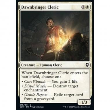 Dawnbringer Cleric - Dawnbringer Cleric - [CLB] [NM]