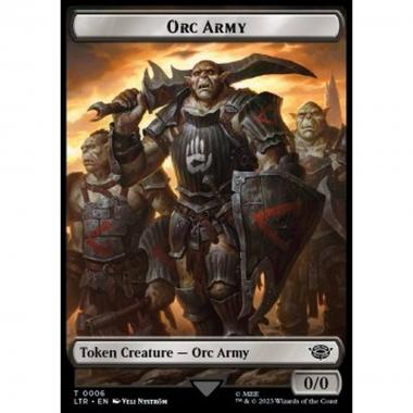 Orc Army Token (B 0/0) // Food Token (V.5) - Orc Army Token (B 0/0) // Food Token (V.5) - [XLTR] [NM] [Foil]