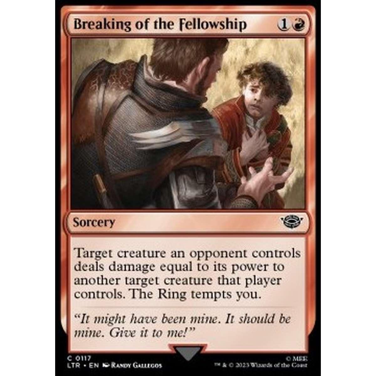 Breaking of the Fellowship - Breaking of the Fellowship - [LTR] [NM] [Foil]