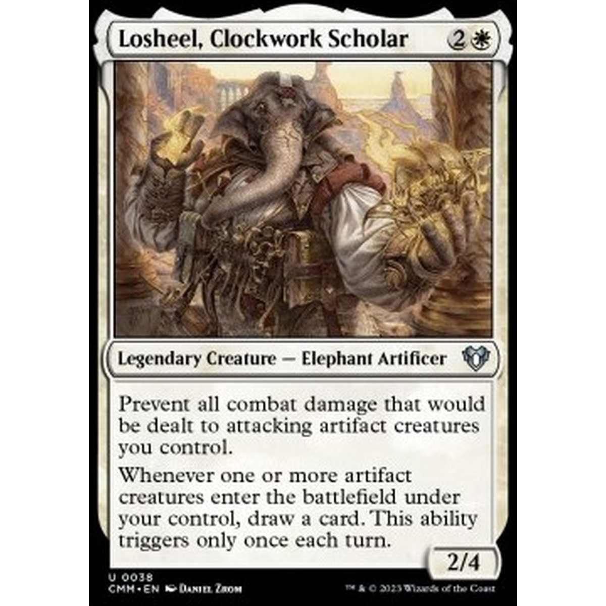 Losheel, Clockwork Scholar - Losheel, Clockwork Scholar - [CMM] [NM]