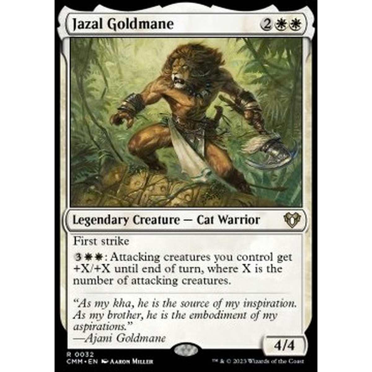 Jazal Goldmane - Jazal Goldmane - [CMM] [NM]