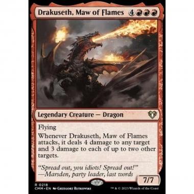 Drakuseth, Maw of Flames - Drakuseth, Maw of Flames - [CMM] [NM]