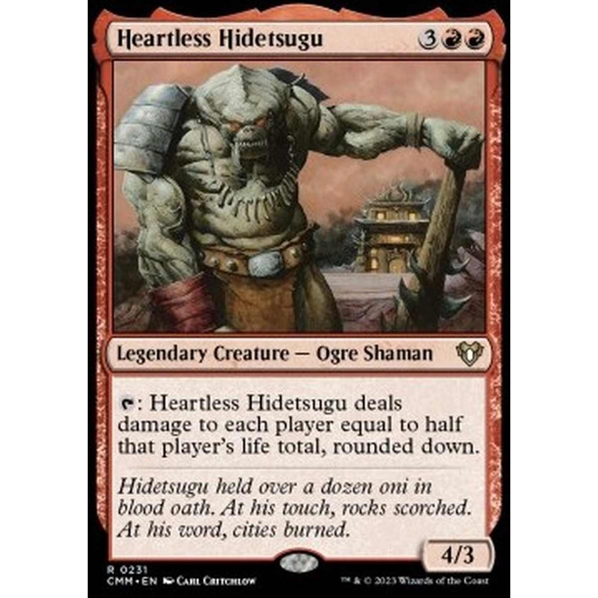 Heartless Hidetsugu - Heartless Hidetsugu - [CMM] [NM]