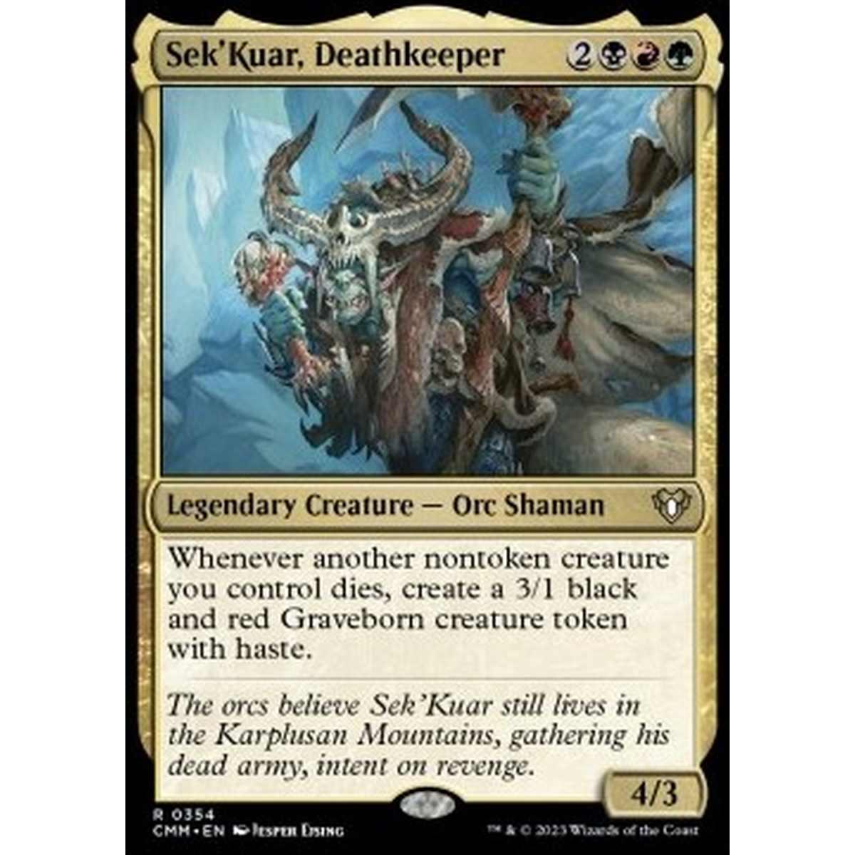 Sek'Kuar, Deathkeeper - Sek'Kuar, Deathkeeper - [CMM] [NM]