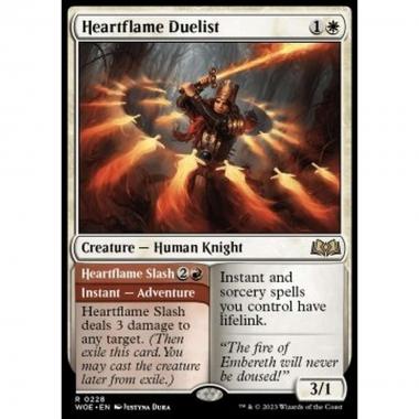 Heartflame Duelist // Heartflame Slash - Heartflame Duelist // Heartflame Slash - [WOE] [NM]