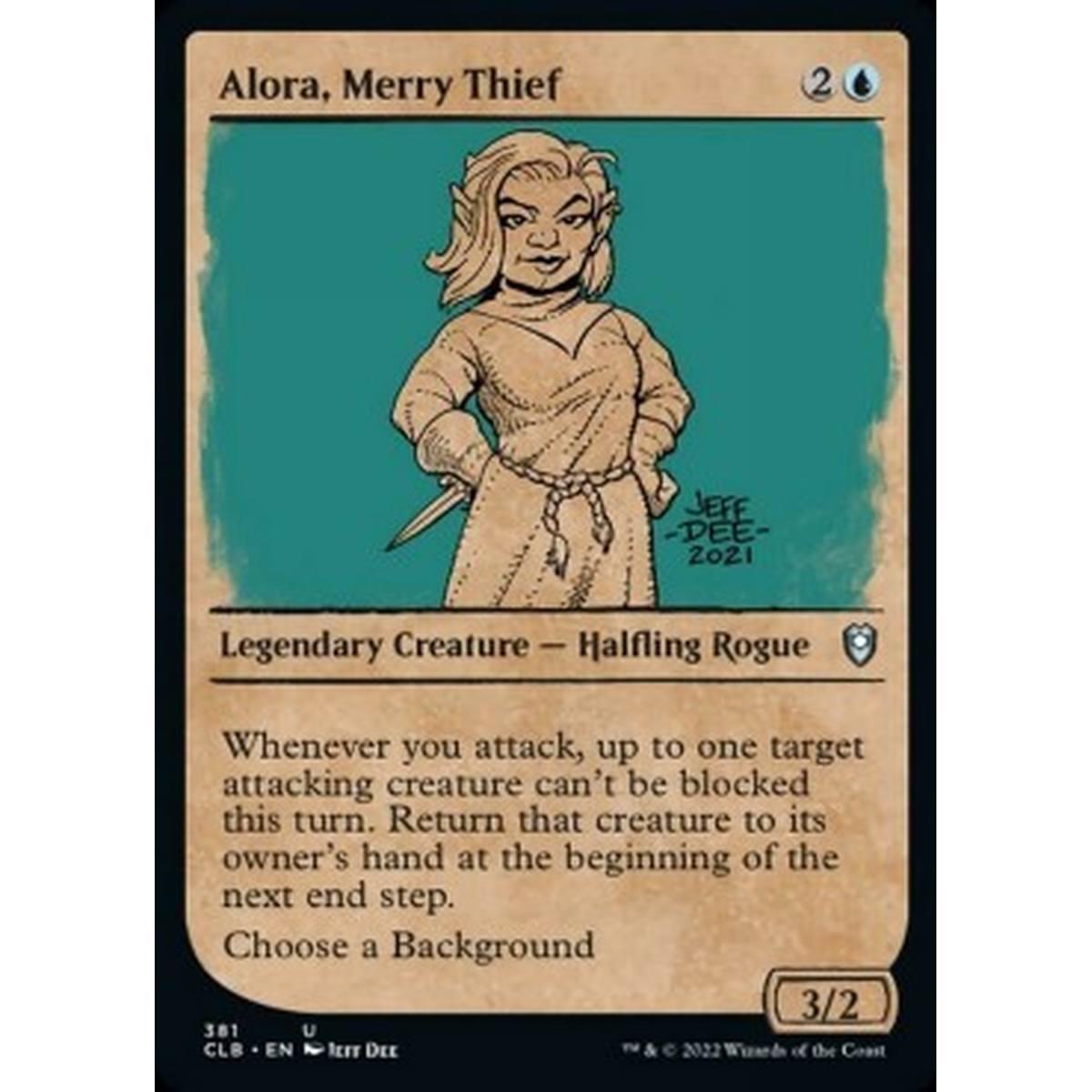 Alora, Merry Thief (V.2) - Alora, Merry Thief (V.2) - [XCLB] [NM] [Foil]
