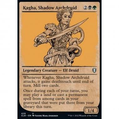 Kagha, Shadow Archdruid (V.2) - Kagha, Shadow Archdruid (V.2) - [XCLB] [NM] [Foil]