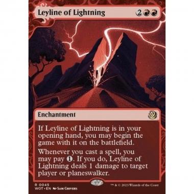 Leyline of Lightning - Leyline of Lightning - [WOT] [NM]
