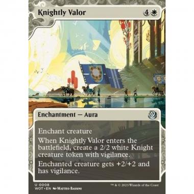 Knightly Valor - Knightly Valor - [WOT] [NM] [Foil]