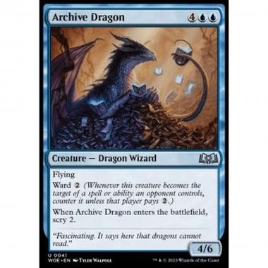 Archive Dragon - Archive Dragon - [WOE] [NM] [Foil]