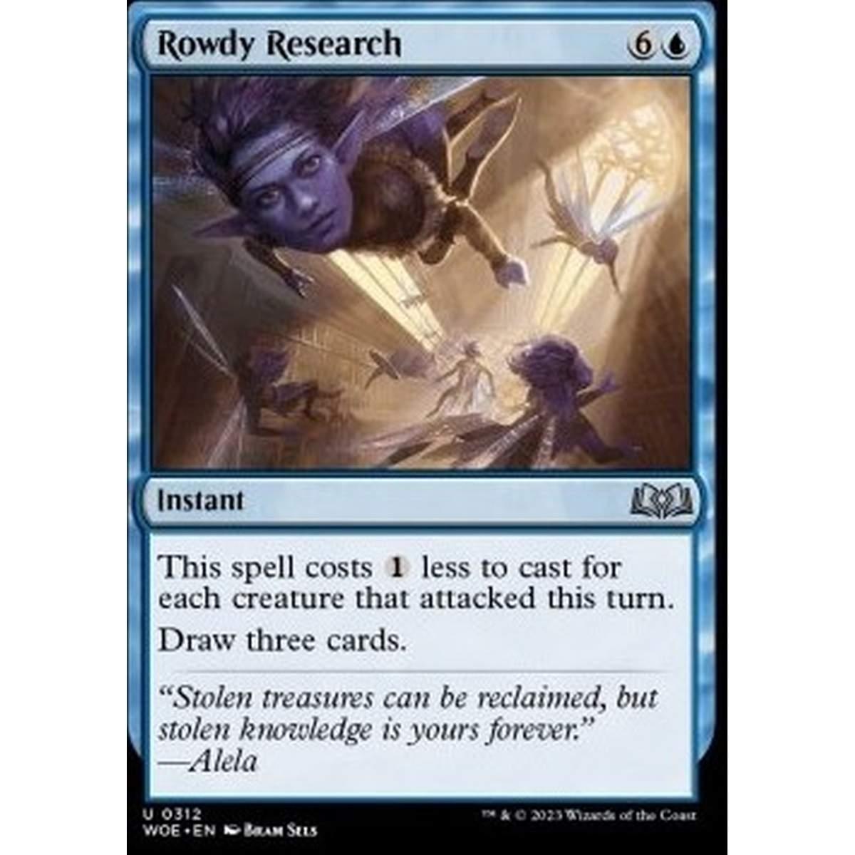 Rowdy Research - Rowdy Research - [XWOE] [NM] [Foil]