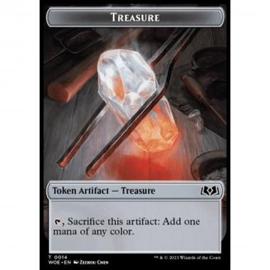 Treasure Token // Food Token (V.4) - Treasure Token // Food Token (V.4) - [XWOE] [NM] [Foil]