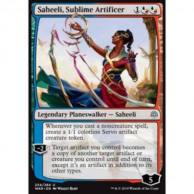 Saheeli, Sublime Artificer - Saheeli, Sublime Artificer - [WAR] [NM]