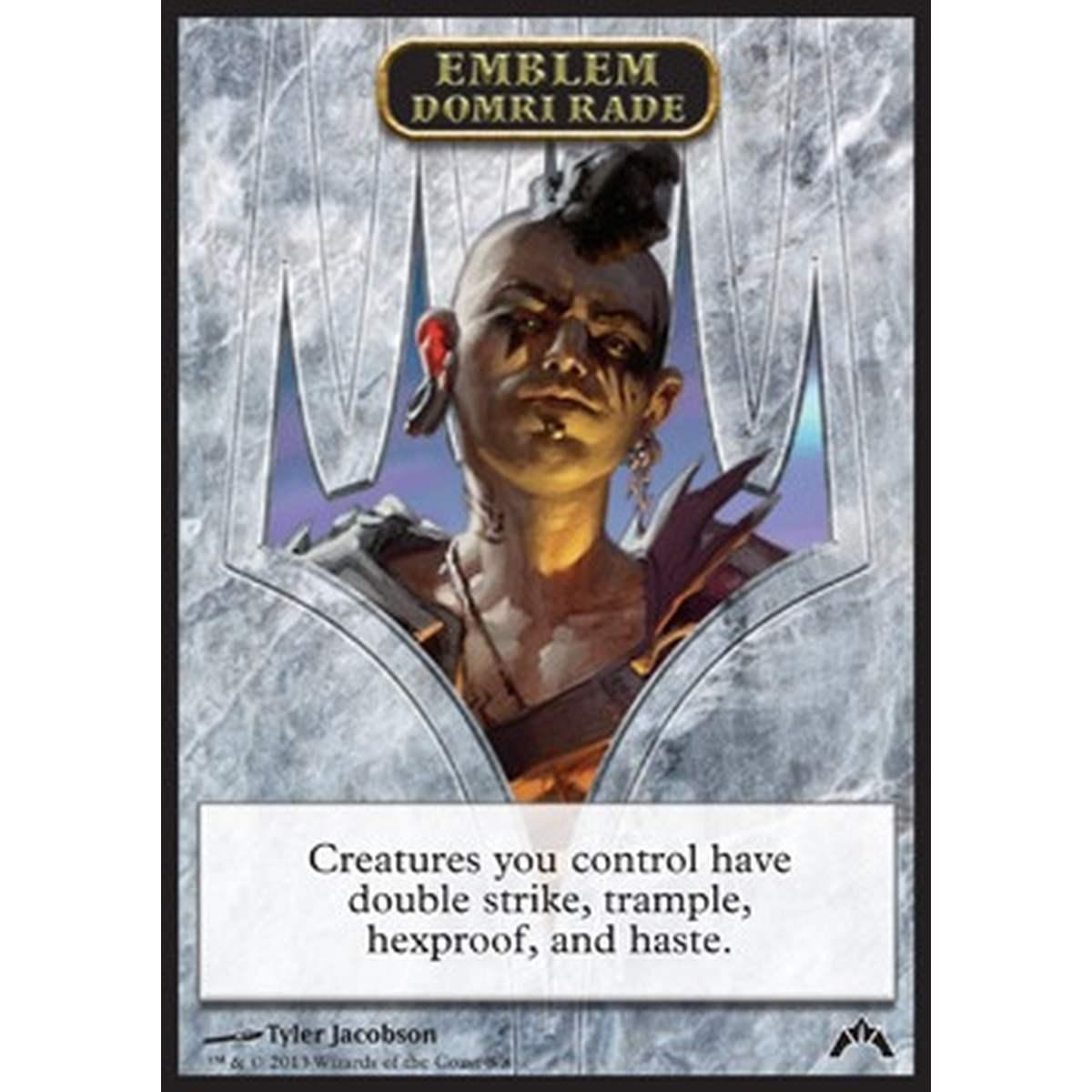 Domri Rade Emblem - Domri Rade Emblem - [GTC] [EX]