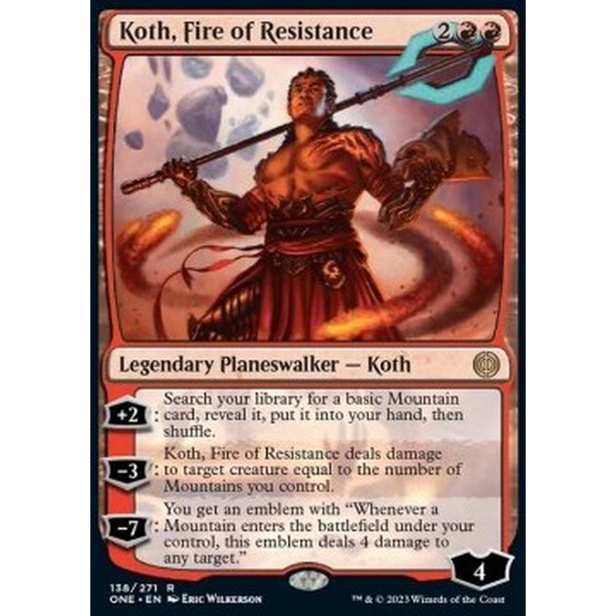 Koth, Fire of Resistance - Koth, Fire of Resistance - [ONE] [NM]