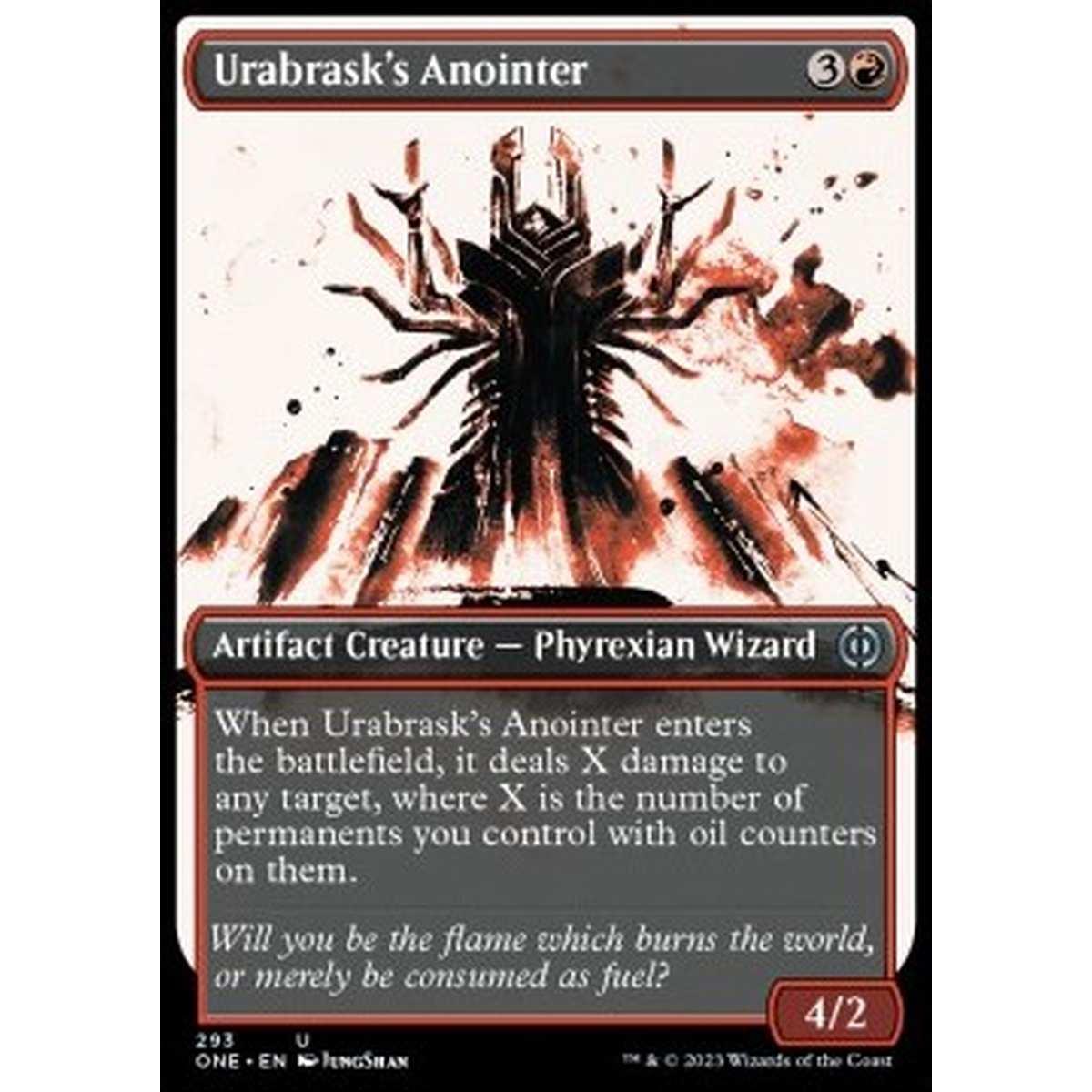 Urabrask's Anointer (V.1) - ã¦ã©ãã©ãã¯ã®é®« (V.1) - [XONE] [NM] [Foil]