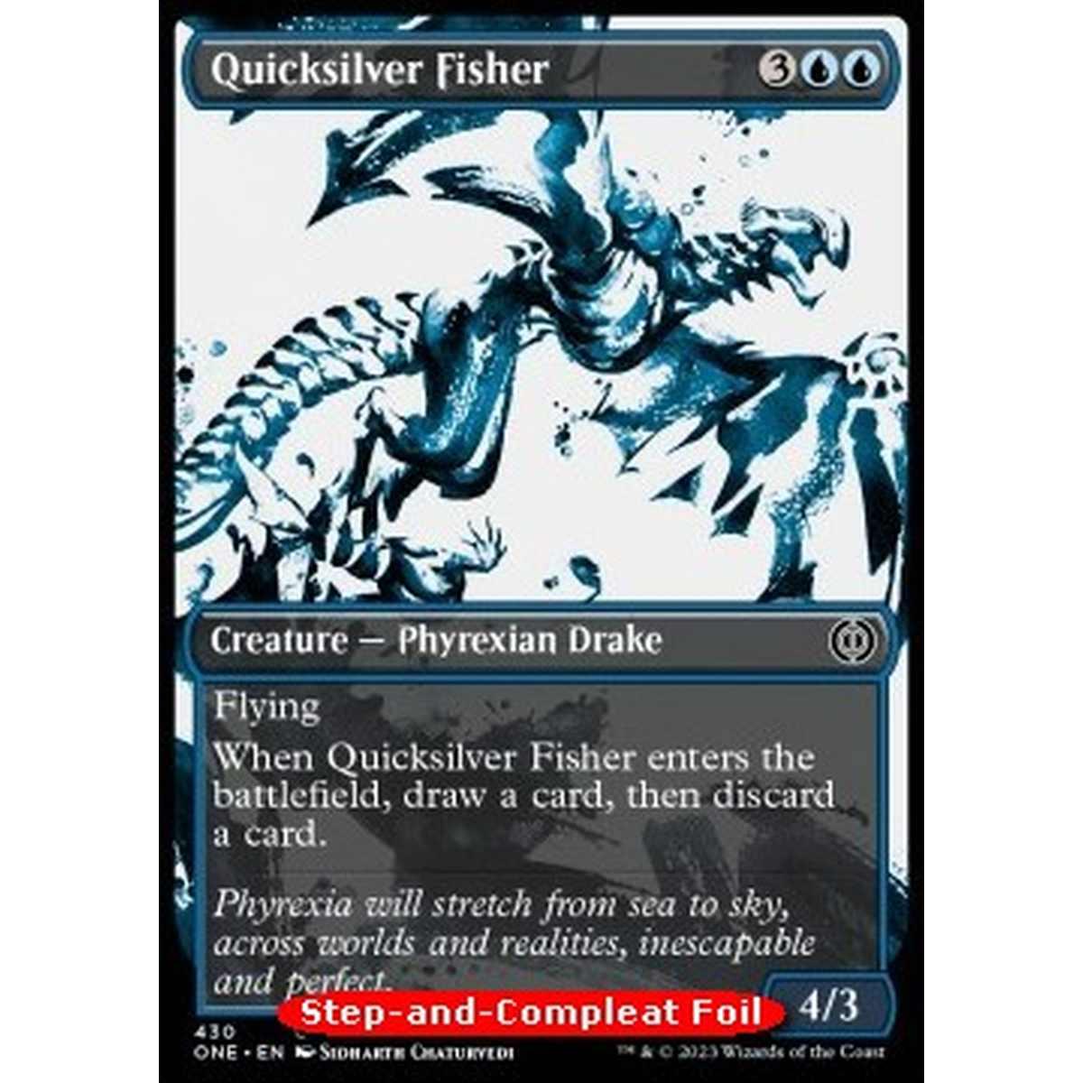 Quicksilver Fisher (V.2) - é€ã®é­ã (V.2) - [XONE] [NM] [Foil]