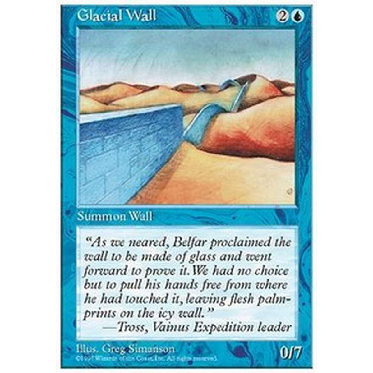 Glacial Wall - Glacial Wall - [5ED] [EX]