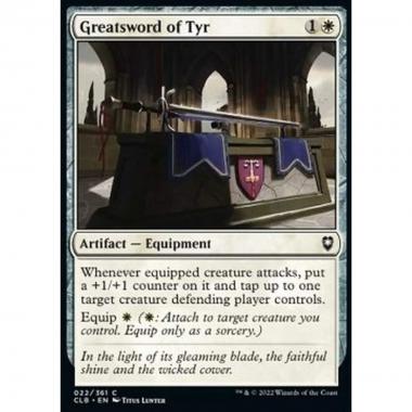 Greatsword of Tyr - Greatsword of Tyr - [CLB] [NM]