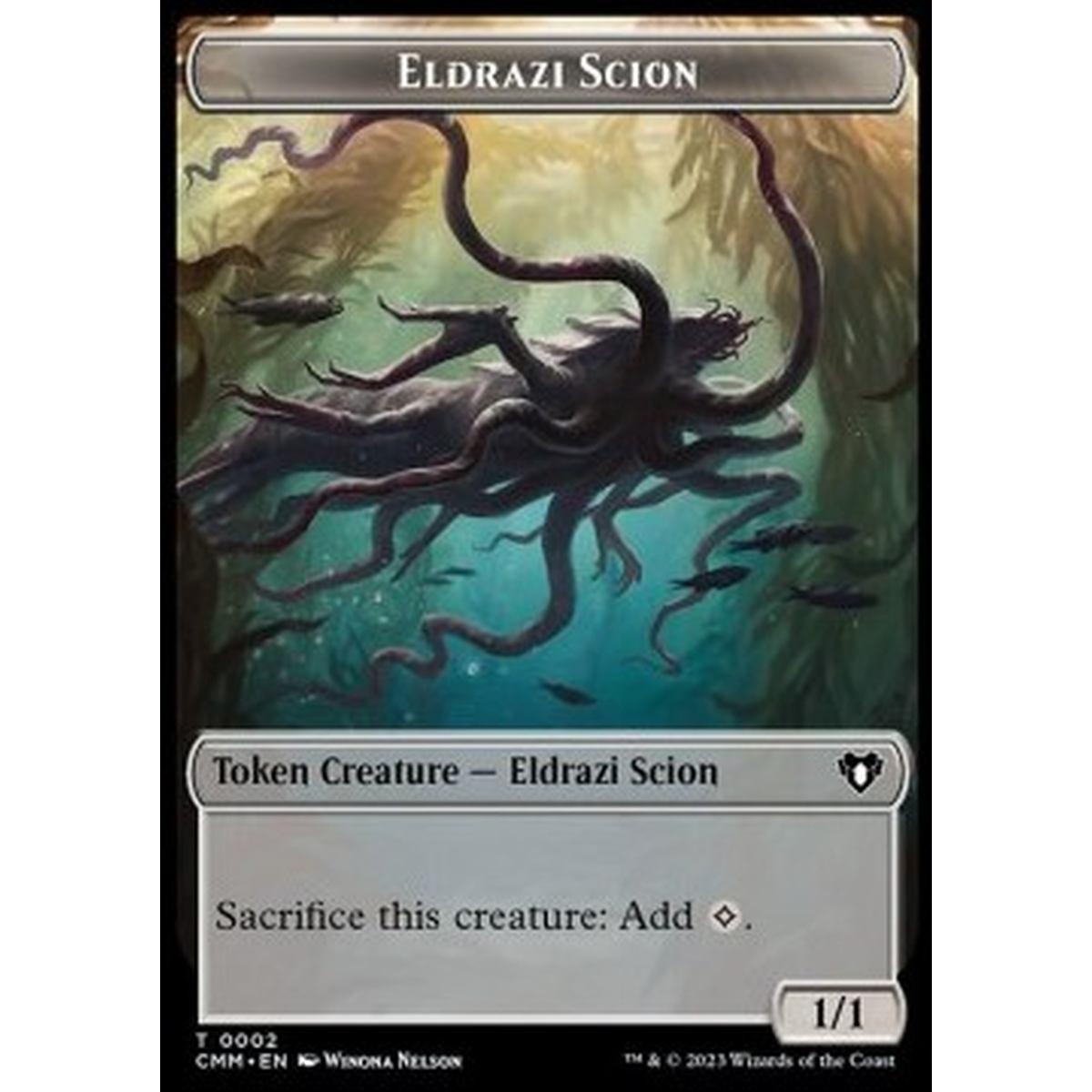 Eldrazi Scion Token (C 1/1) // Kor Soldier Token (W 1/1) - Eldrazi Scion Token (C 1/1) // Kor Soldier Token (W 1/1) - [XCMM] [NM]