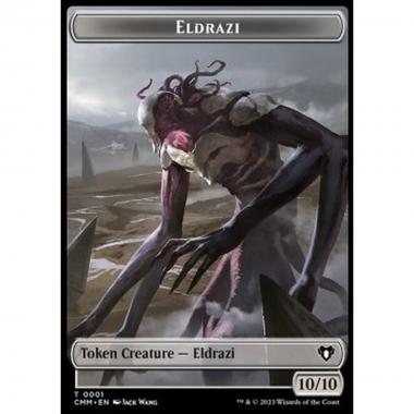 Eldrazi Token (C 10/10) // Thrull Token (B 1/1) - Eldrazi Token (C 10/10) // Thrull Token (B 1/1) - [XCMM] [NM]