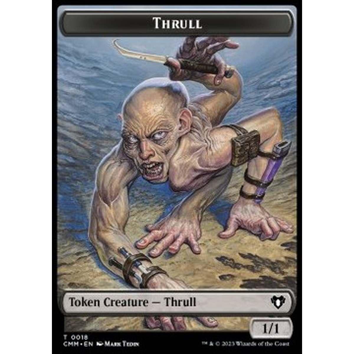 Thrull Token (B 1/1) // Eldrazi Spawn Token (C 0/1) - Thrull Token (B 1/1) // Eldrazi Spawn Token (C 0/1) - [XCMM] [NM]