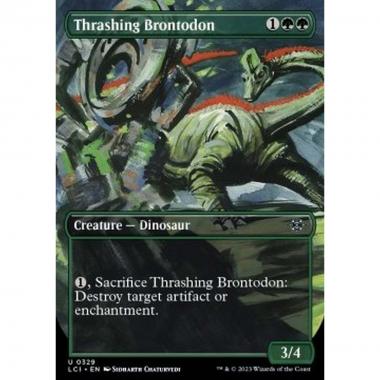 Thrashing Brontodon - Thrashing Brontodon - [XLCI] [NM] [Foil]