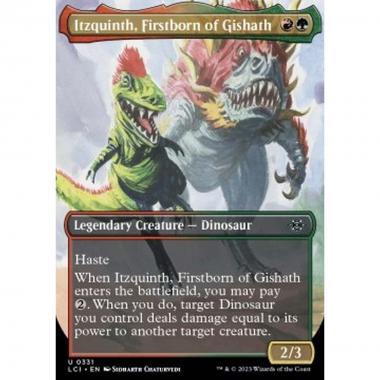 Itzquinth, Firstborn of Gishath - Itzquinth, Firstborn of Gishath - [XLCI] [NM] [Foil]