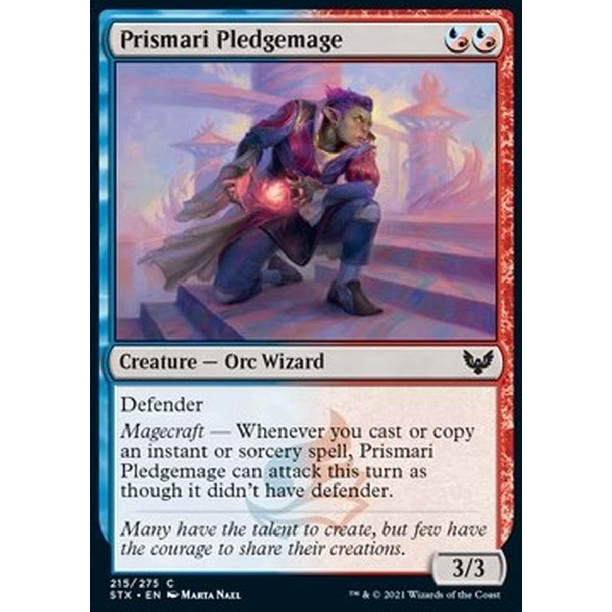 Prismari Pledgemage - Mago Iniziato di Prismari - [STX] [NM]
