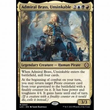 Admiral Brass, Unsinkable - Admiral Brass, Unsinkable - [LCC] [NM]