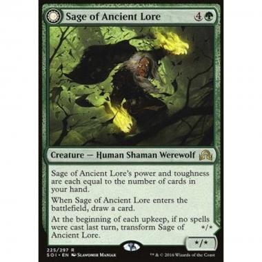 Sage of Ancient Lore / Werewolf of Ancient Hunger - Saggia delle Tradizioni Ataviche // Mannara dalla Fame Atavica - [SOI] [NM]