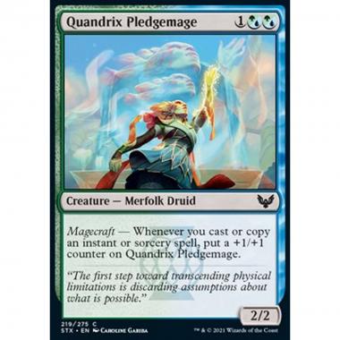 Quandrix Pledgemage - Maga Iniziata di Quandrix - [STX] [NM]