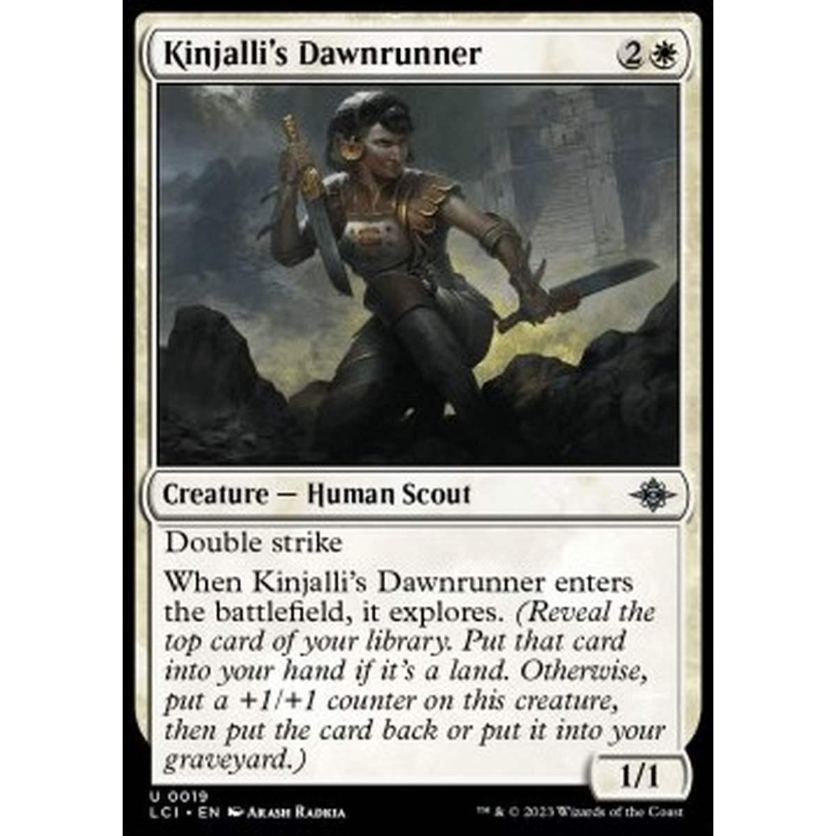 Kinjalli's Dawnrunner - Kinjalli's Dawnrunner - [LCI] [NM] [Foil]