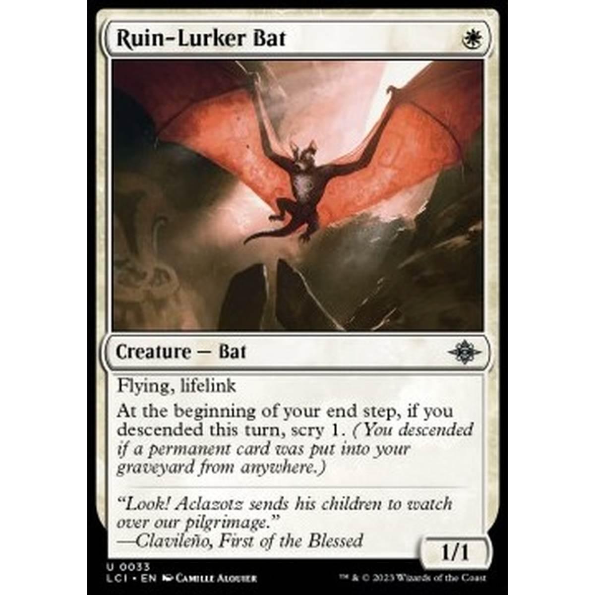 Ruin-Lurker Bat - Ruin-Lurker Bat - [LCI] [NM] [Foil]