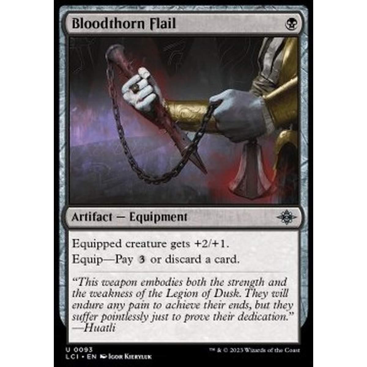 Bloodthorn Flail - Bloodthorn Flail - [LCI] [NM] [Foil]
