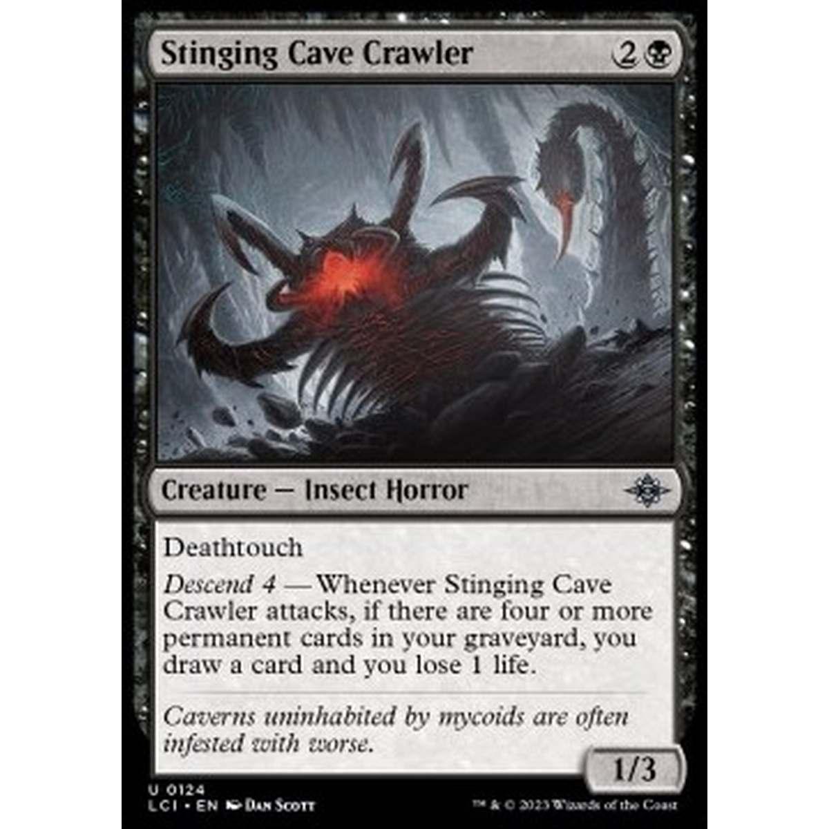 Stinging Cave Crawler - Stinging Cave Crawler - [LCI] [NM] [Foil]