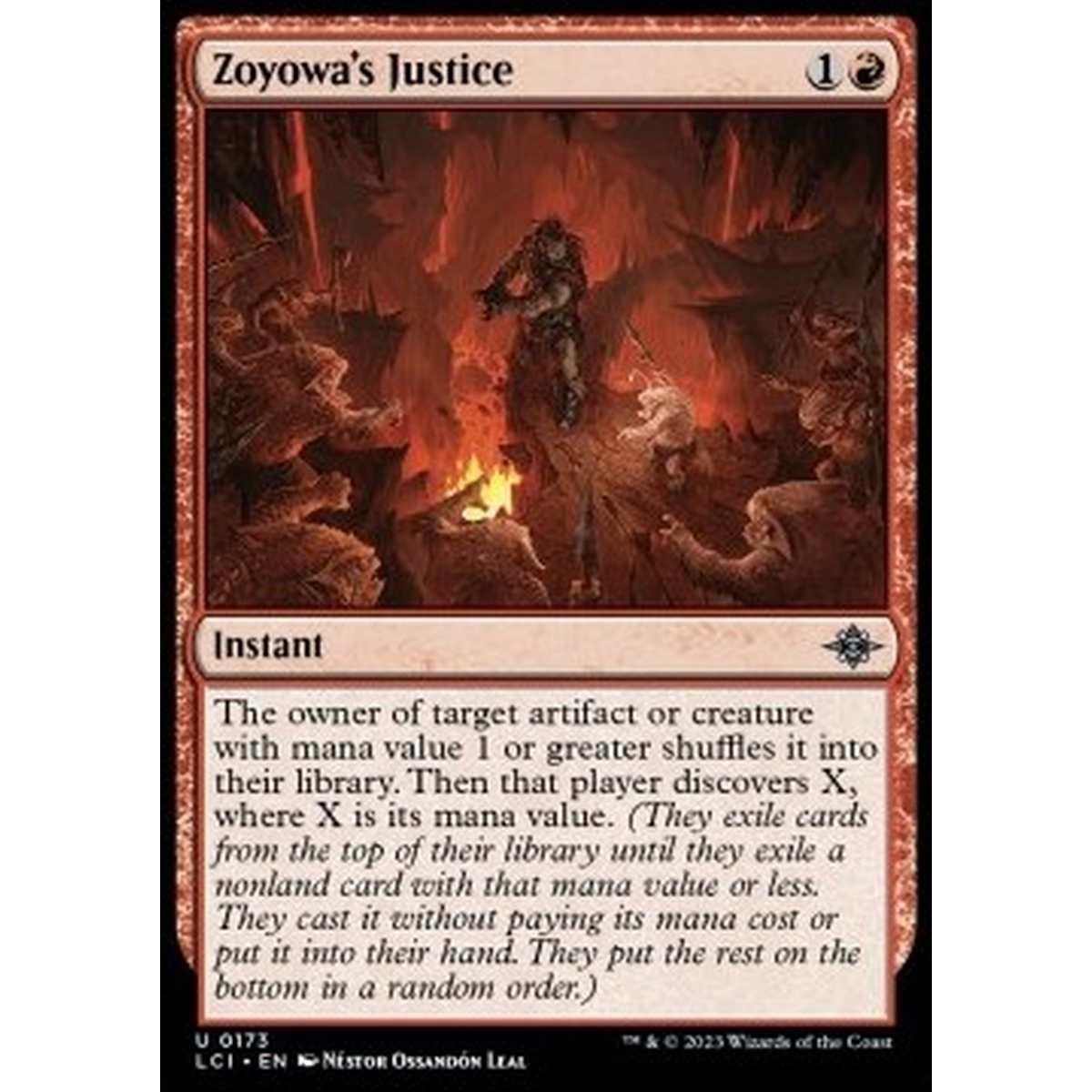 Zoyowa's Justice - Zoyowa's Justice - [LCI] [NM] [Foil]