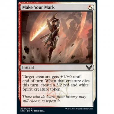 Make Your Mark - Lasciare il Segno - [STX] [NM]