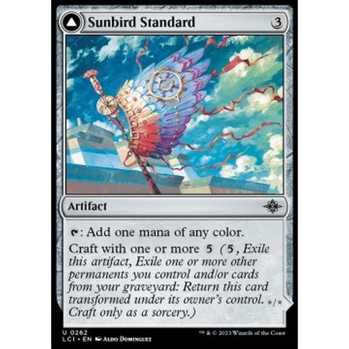 Sunbird Standard // Sunbird Effigy - Sunbird Standard // Sunbird Effigy - [LCI] [NM] [Foil]