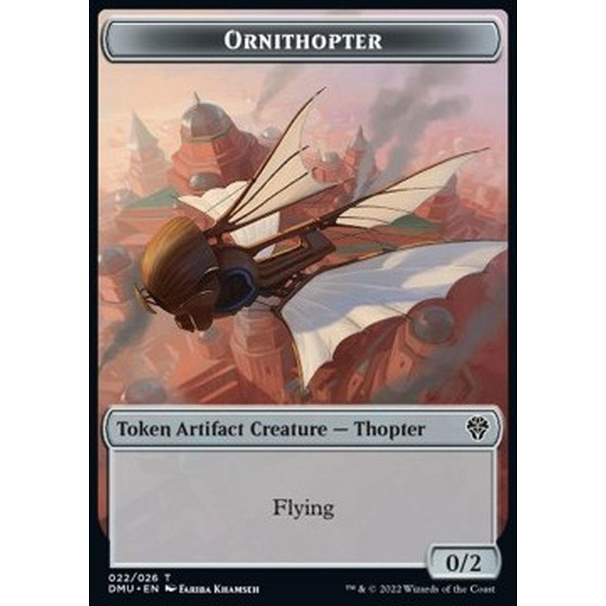 Ornithopter Token (C 0/2) // Bird Token (W 1/1) - Ornithopter Token (C 0/2) // Bird Token (W 1/1) - [XDMU] [NM] [Foil]