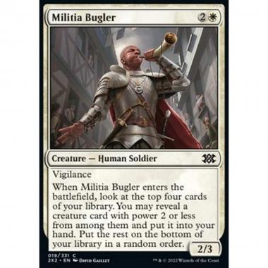 Militia Bugler - Militia Bugler - [2X2] [NM] [Foil]